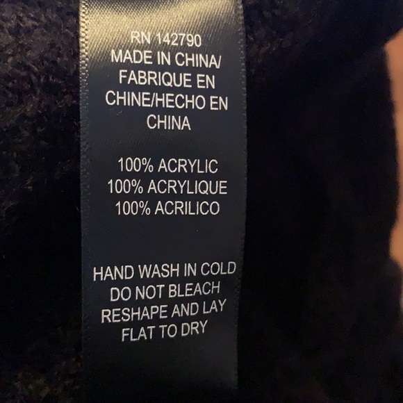 Max Studio black pancho - Picture 5 of 7